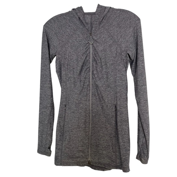 Athleta Heather Vitamin Sea Jacket Sweatshirt/Hoodie - Picture 7 of 7